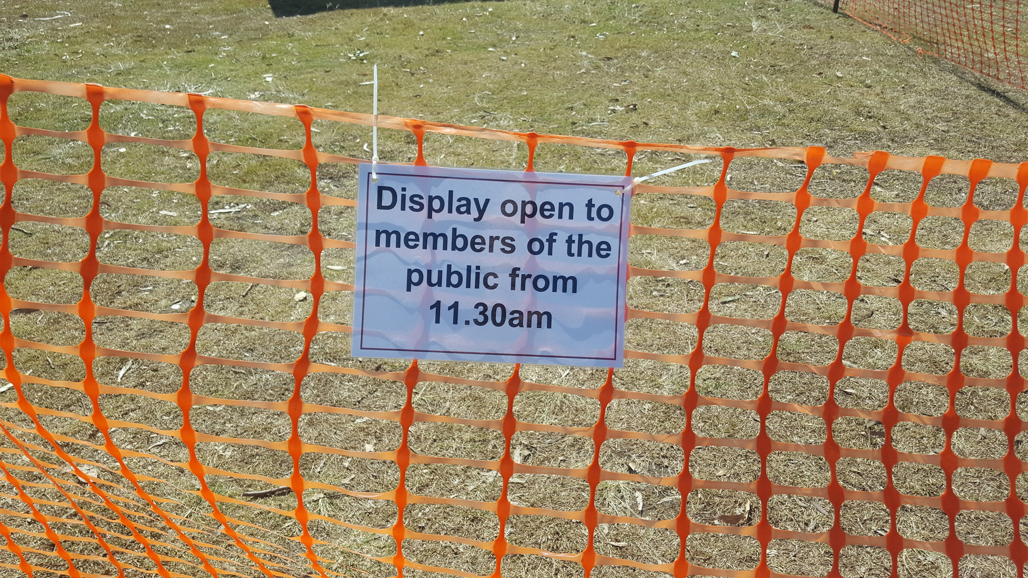 Dayboro Railway Centenary - Cnr Williams and Heathwood Street Dayboro - 26 Sep 2020 - COVID sign - 006