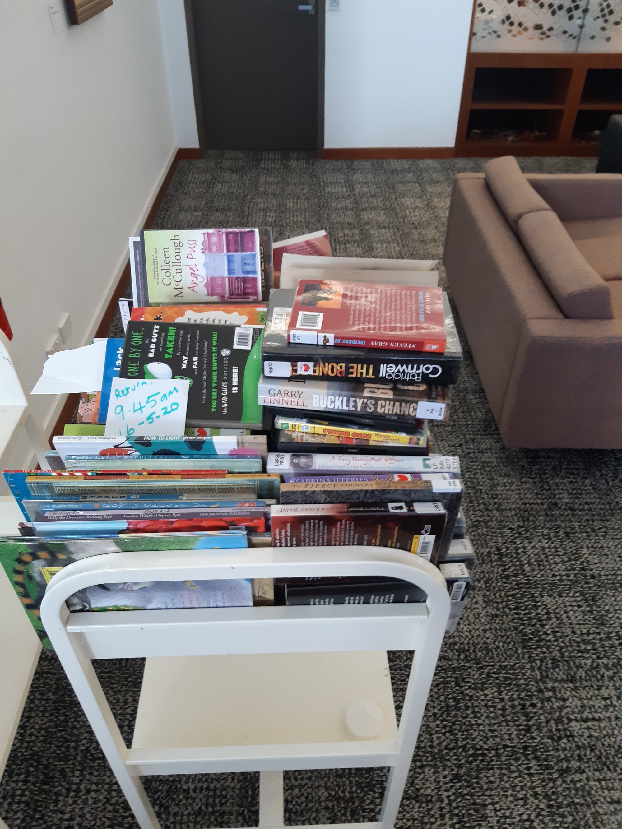 Caboolture Library - Hasking Street Caboolture - 15 May 2020 - reopening quarantined returns