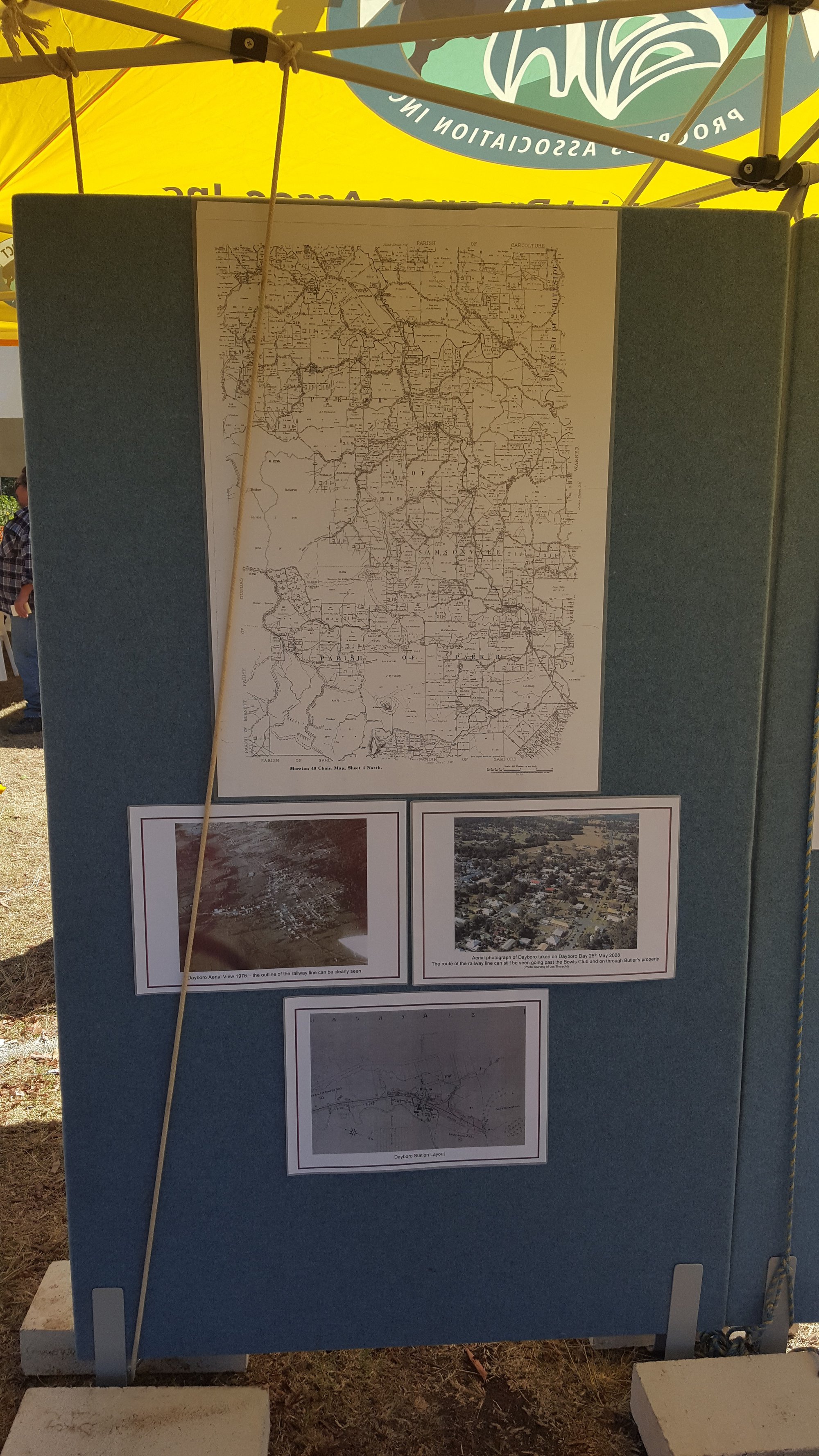 Dayboro Railway Centenary - Cnr Williams and Heathwood Street Dayboro - 26 Sep 2020 - COVID safe photo display - 004