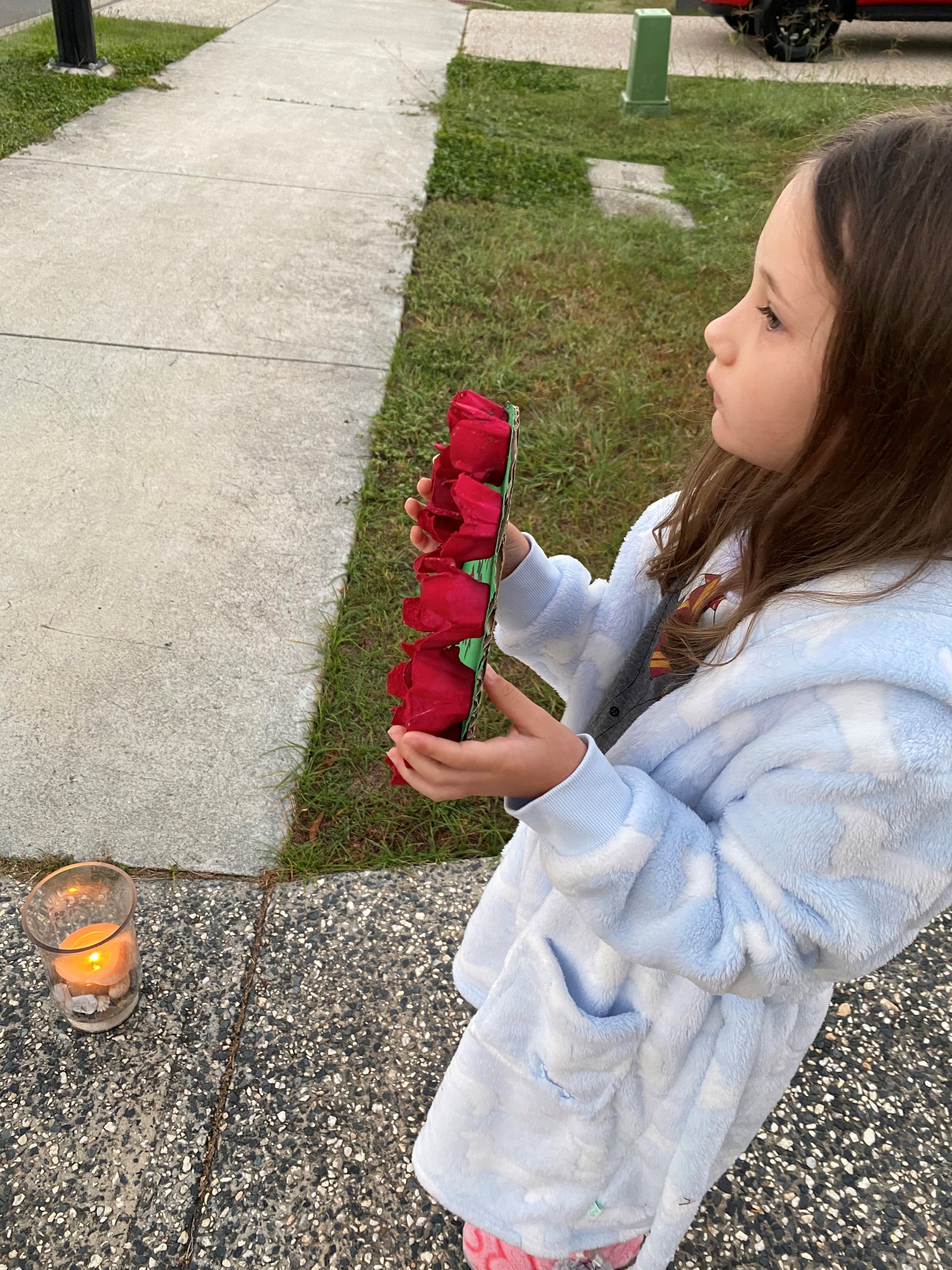 Fern Parade Griffin - 25 April 2020 - standing proud remembering the Anzacs