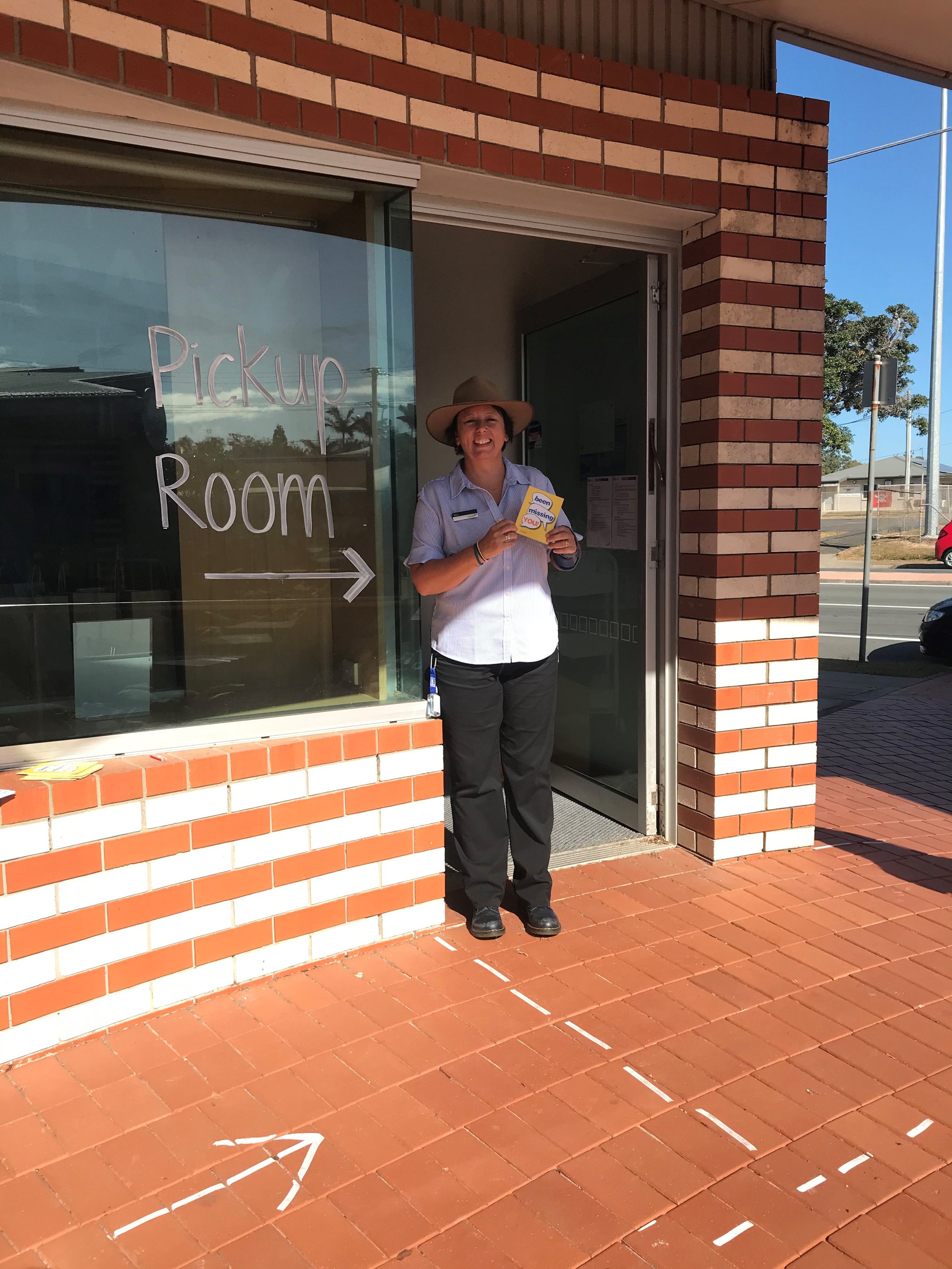 Redcliffe Library - Oxley Avenue Redcliffe - 16 May 2020 - reopening reservation collection