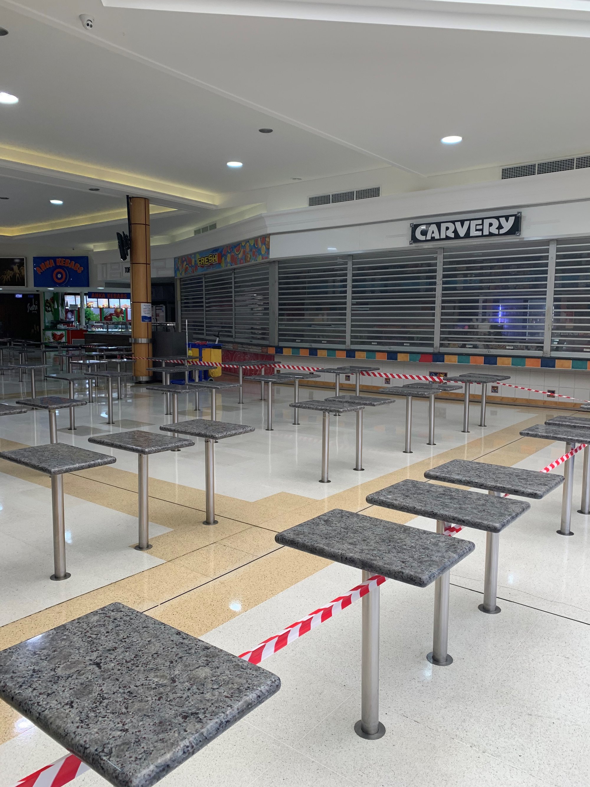 Kippa-Ring Shopping Centre - Anzac Ave Kippa-Ring - 29 March 2020 - food court - 001