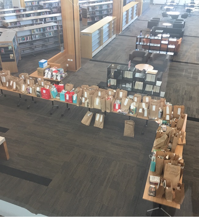 North Lakes Library - The Corso North Lakes - 14 May 2020 - reopening items for pickup
