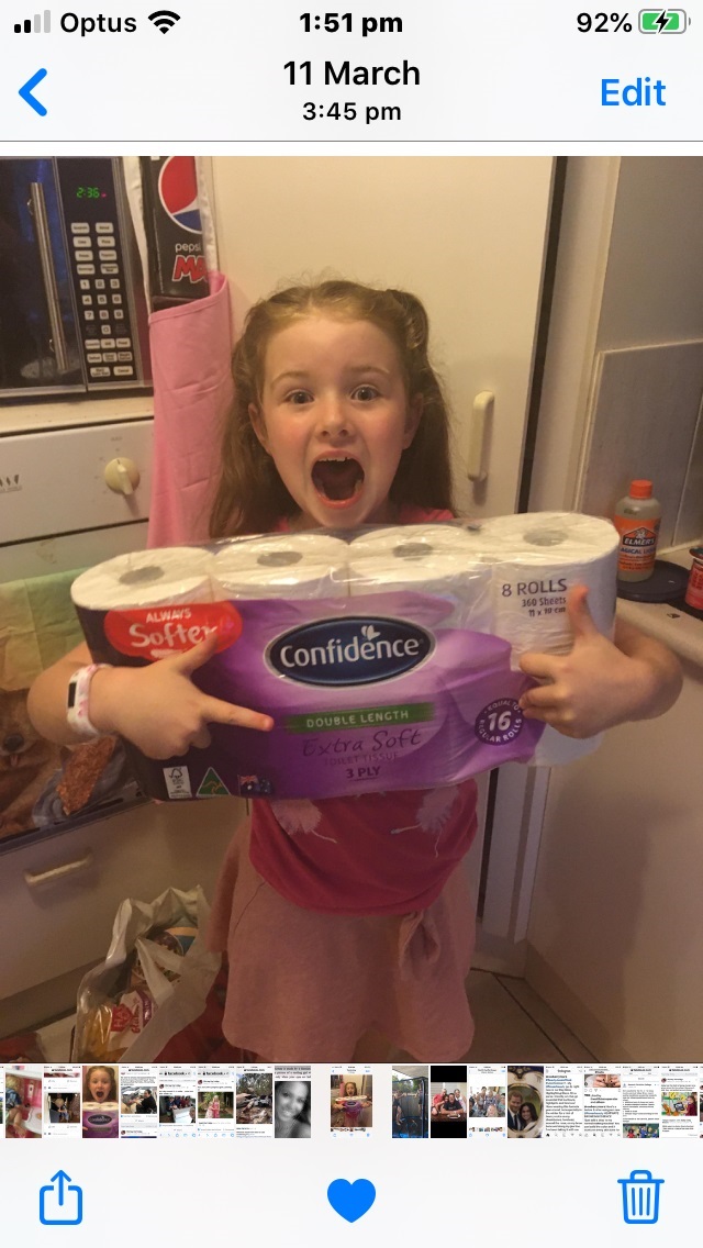 Old North Road Bray Park - Dec 2019 - Struck it rich with toilet paper