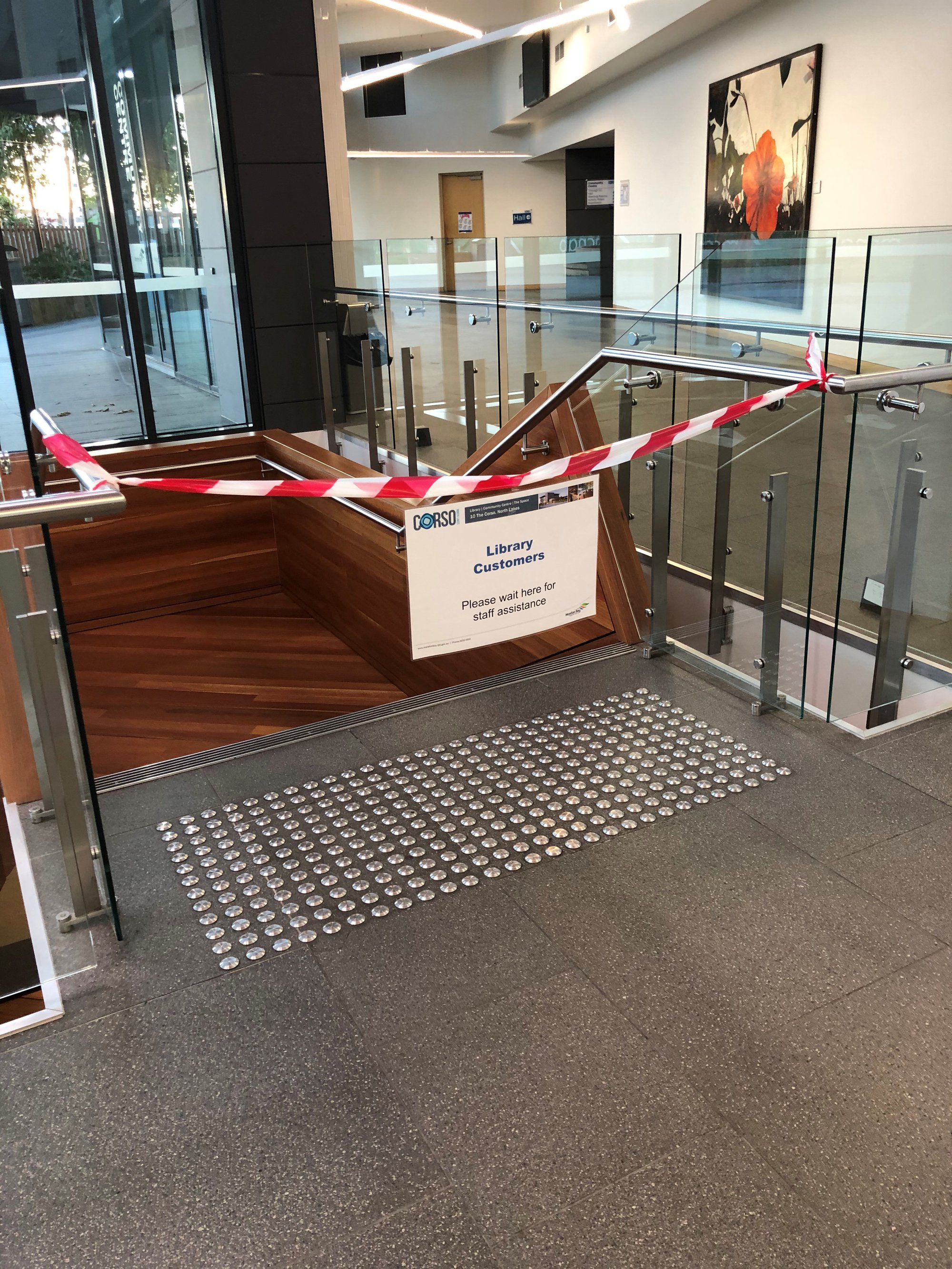 North Lakes Library - The Corso North Lakes - 15 May 2020 - reopening level 2