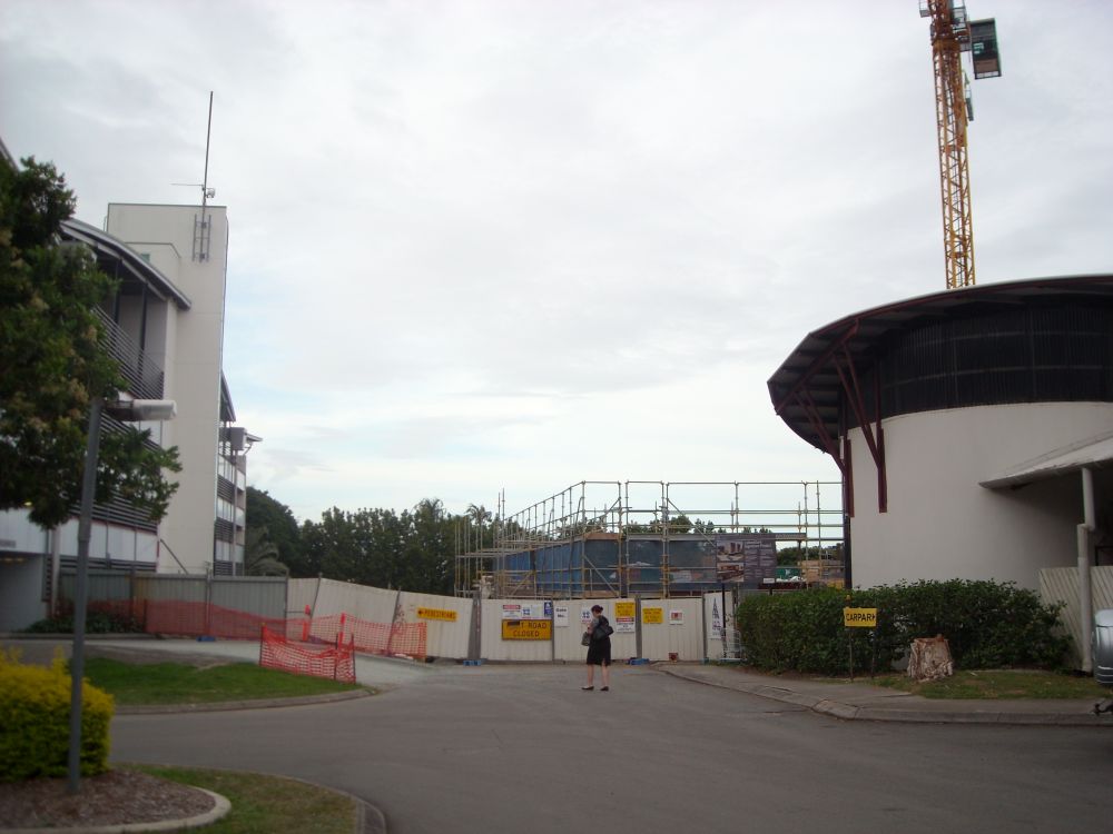Construction site of the Caboolture Hub, 4 Hasking Street Caboolture