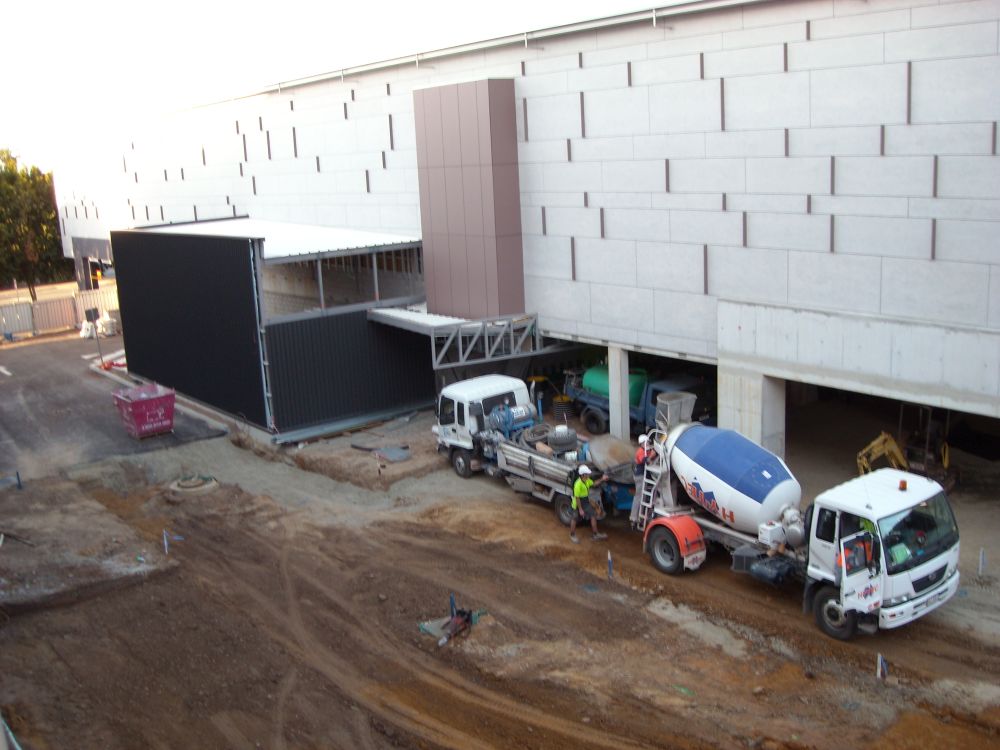 Western entrance for the new building known as the Caboolture Hub, 4 Hasking Street Caboolture 