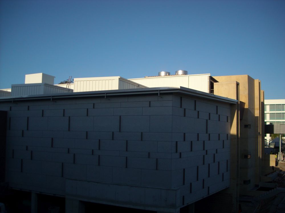 Southwestern corner for the new building known as the Caboolture Hub, 4 Hasking Street Caboolture 