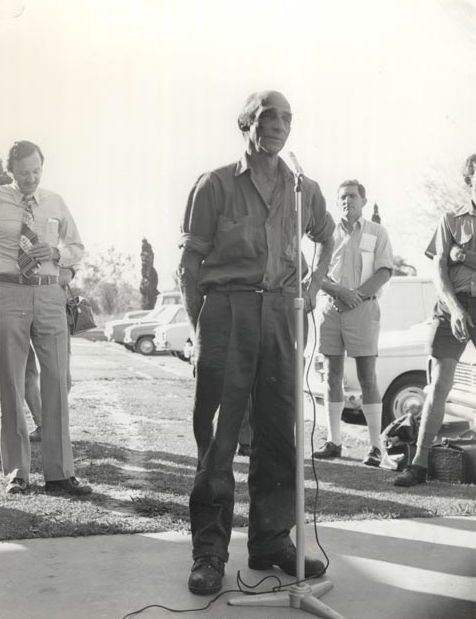 Retirement of Harry Rashleigh (at microphone)