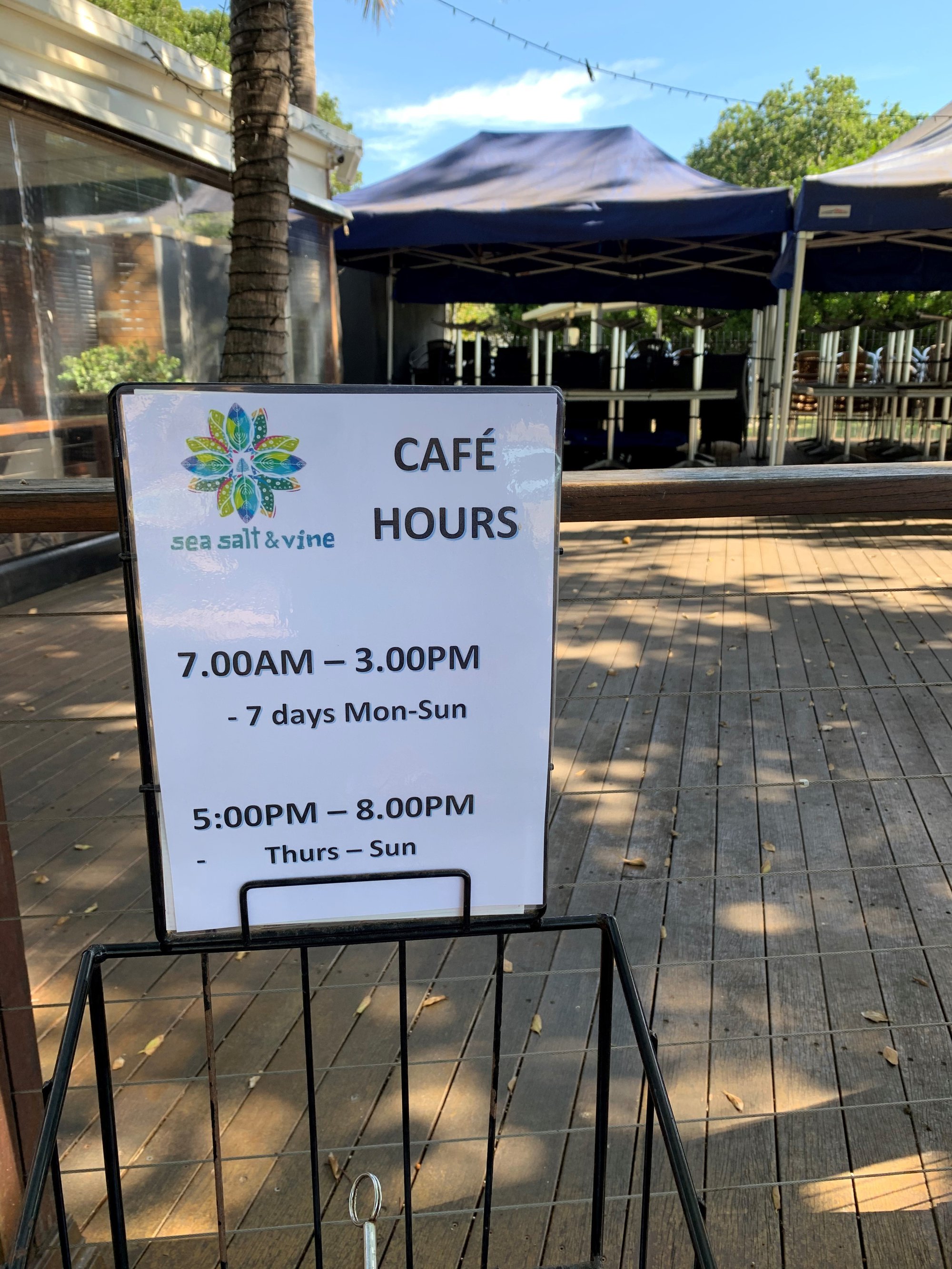 Sea Salt and Vine - Reef Point Esplanade Scarborough - 30 March 2020