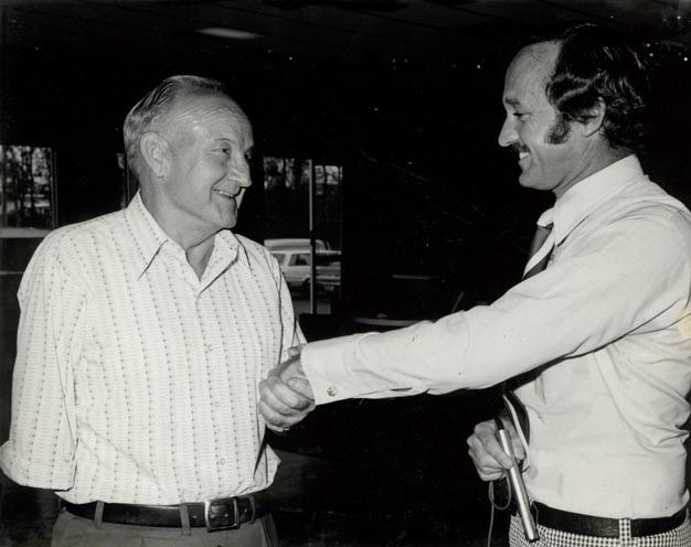 Gold Watch Presentation - 33 years - Ron Cubley (Storekeeper)