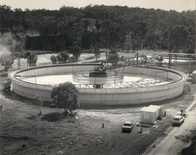 Circular concrete construction