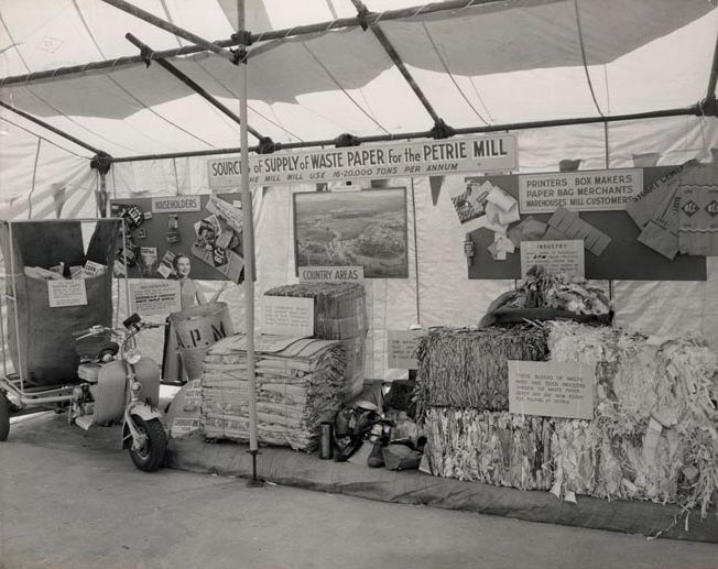 Waste Paper Collection Display