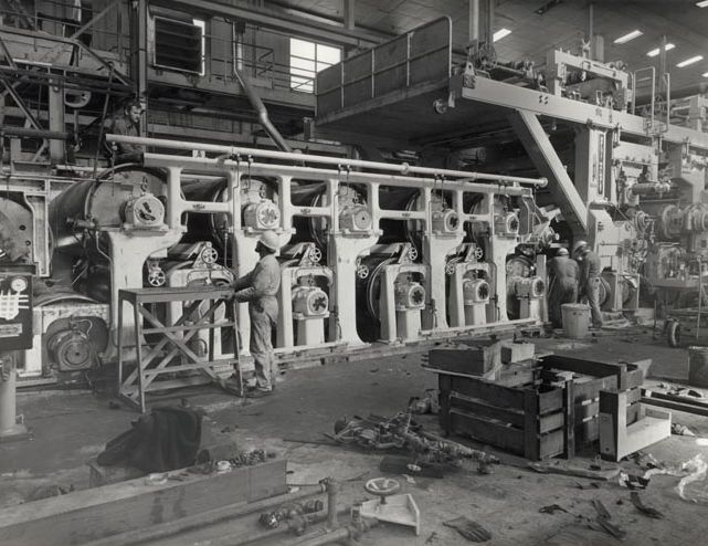 Mill machinery - August 1974