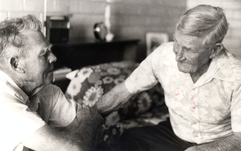 Frank Sampson (left) and Charlie Stewart (right)