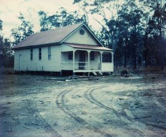 Original Council Chambers after being relocated to the Caboolture Historical Village
