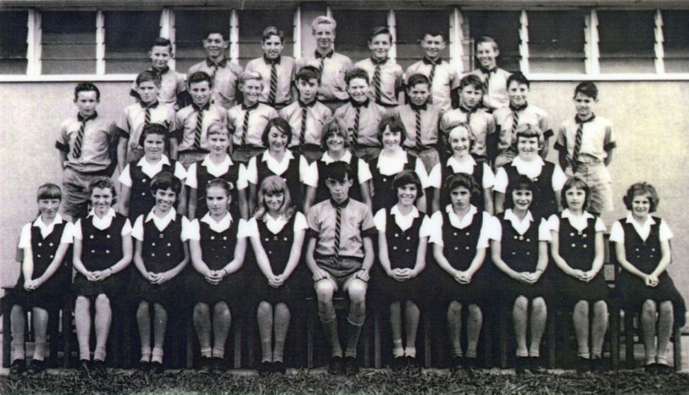 Caboolture State High School - Form 8a in 1965