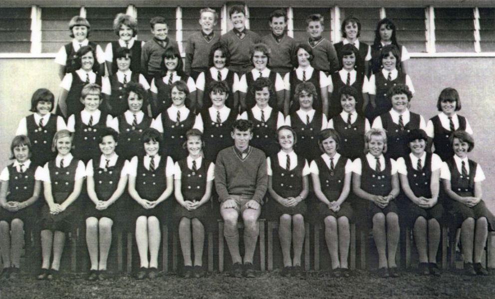 Caboolture State High School - Form 9c in 1966