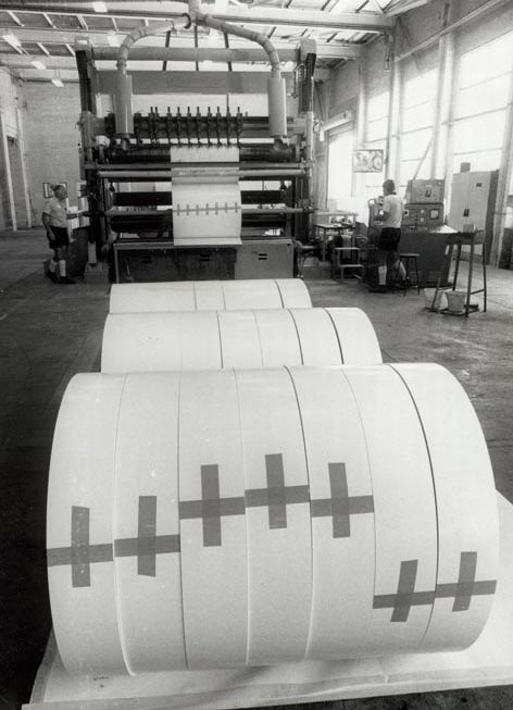 Machinery with small Cartonboard Rolls