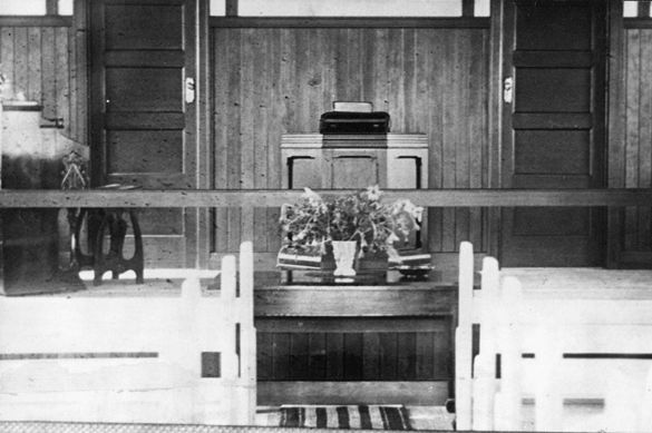 Interior of St Andrews Presbyterian Church in Caboolture