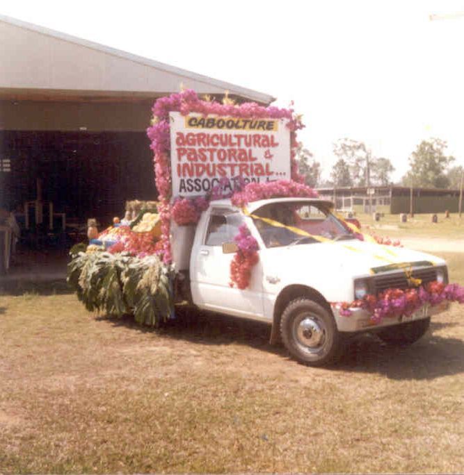 Winning Float in the show parade at Caboolture in 1982