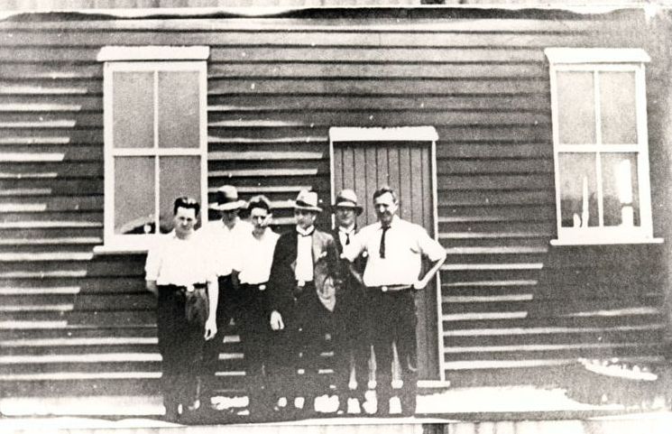 Staff of The News in 1923