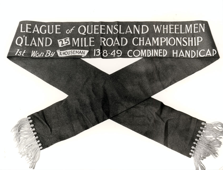 Ronald Louis Hausmann of the Caboolture Cycle Club