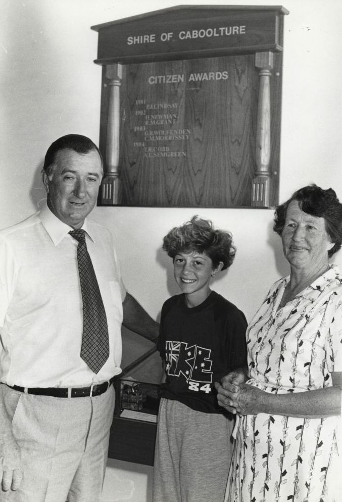 Citizen Award and Sportsperson Award in 1985
