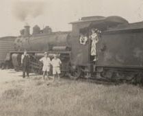 First Train into Petrie Mill