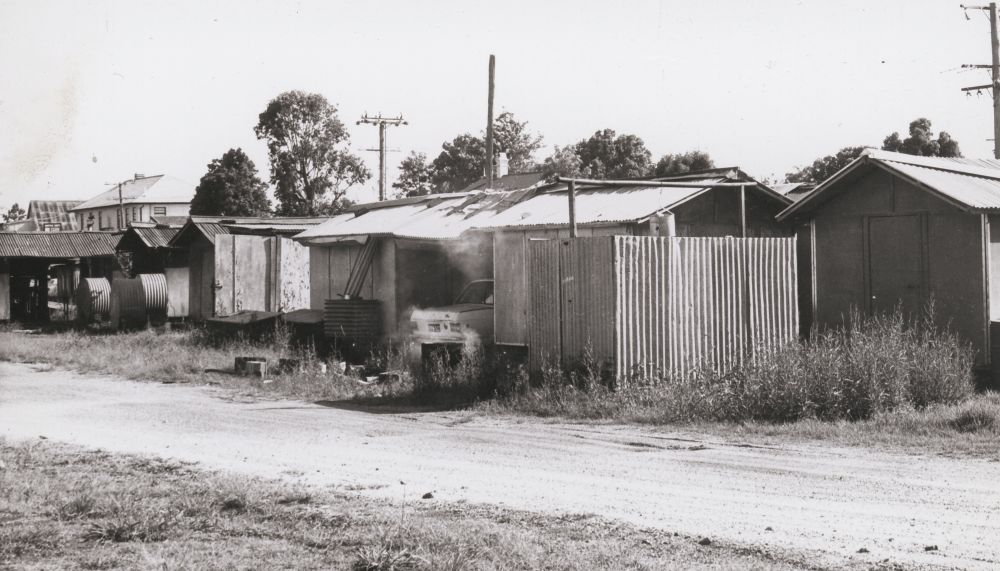 Railway yards at Caboolture, ca. 1975