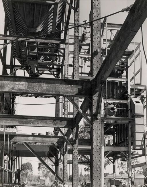 Boiler and Coal Handling Plant under construction