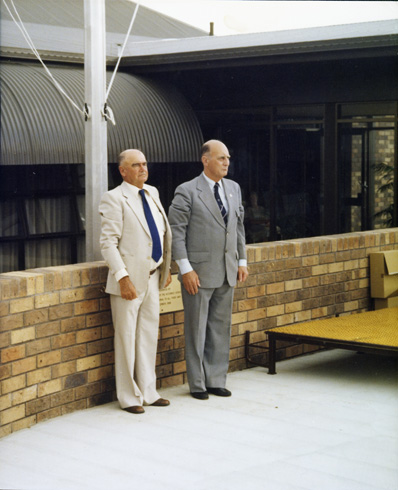 Official opening of the Woodford Memorial Hall