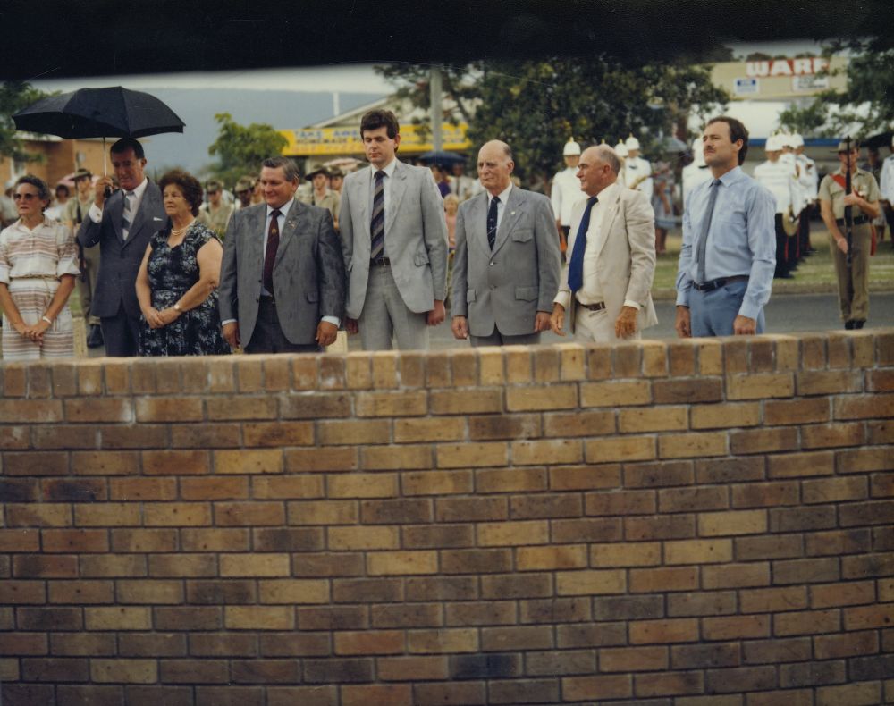 Official opening of the Woodford Memorial Hall