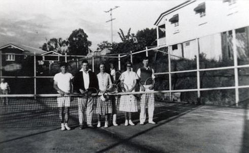 Deception Bay Tennis Team, ca. 1936