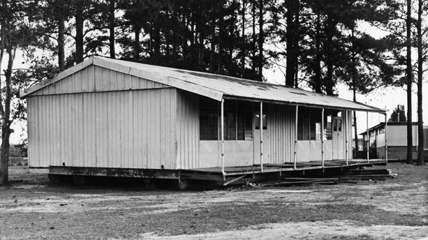 Demountable building at the Burpengary State School in 1979