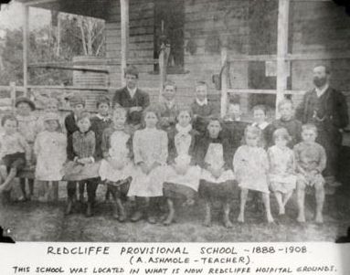 Teacher and Pupils of the Redcliffe Provisional School, ca. 1900