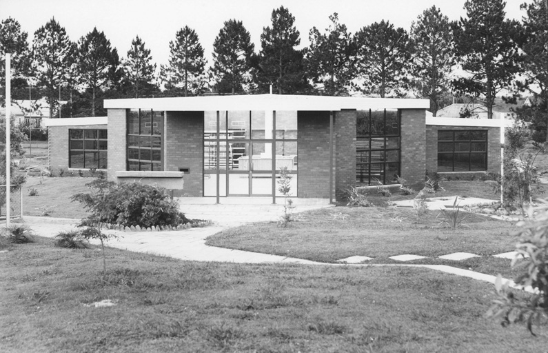 Caboolture Library just prior to opening in November 1975