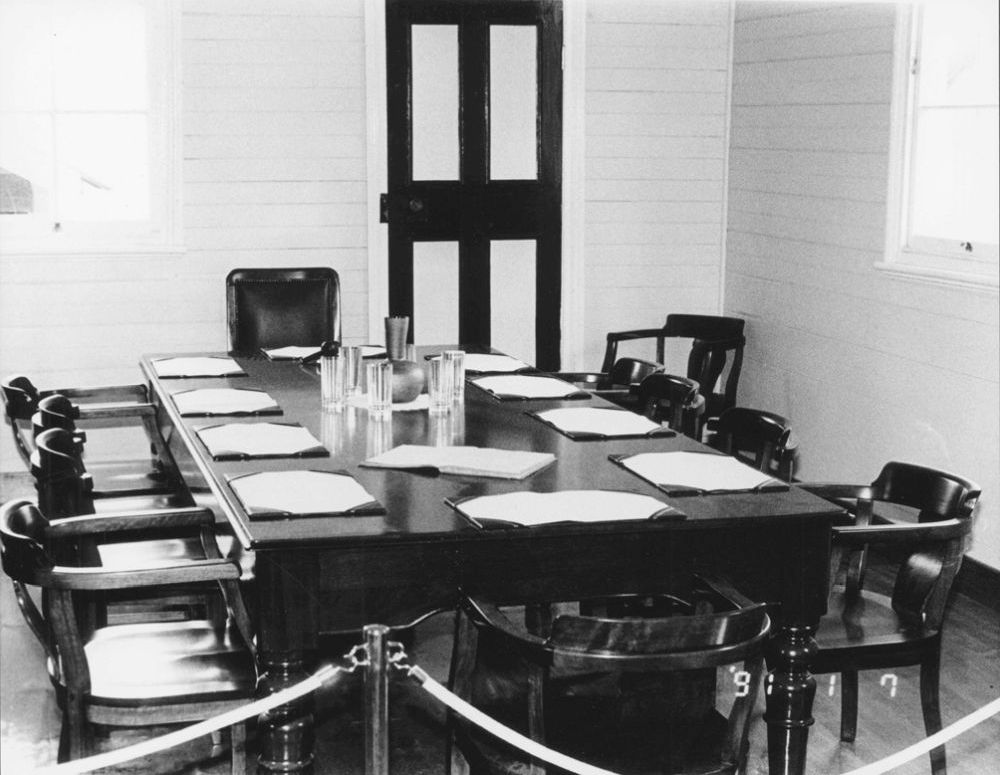 Boardroom of the original Shire Chambers