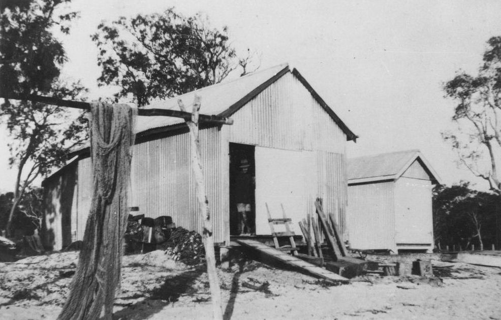Campbell's boat shed