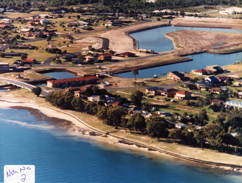 Bribie Gardens Estate, Bribie Island in 1980