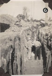 Laying Pipes, Main Drain at Petrie