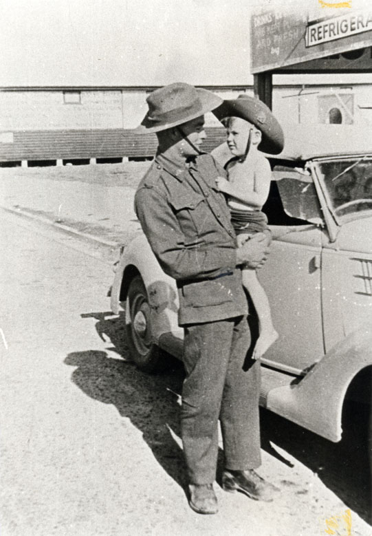 Cec Cook (in his Army Uniform (WWII), ca. 1940