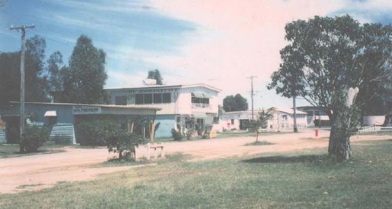 Rene Holzberger's store and the Windsong Motel
