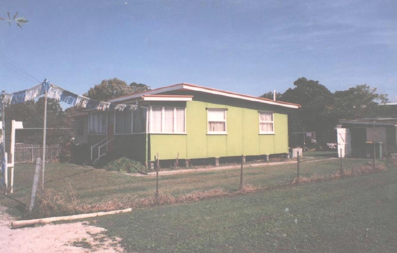 Mr Syd Kliese's house at Toorbul in the late 1980s