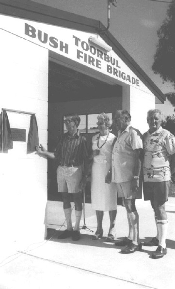 Official opening of the Toorbul Bush Fire Brigade on 30 January 1983