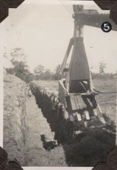 Scooping out Main Drain