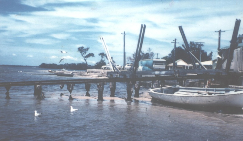 Local slipway and camping area