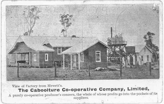 View of Caboolture Butter Factory, ca. 1910