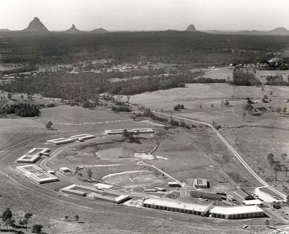 Aerial view of the Woodford Maximum / Medium Security Prison