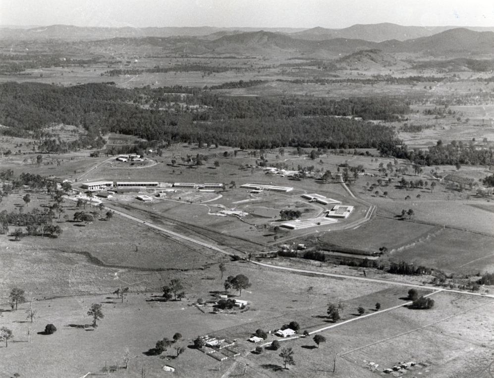 Aerial view of the Woodford Maximum / Medium Security Prison